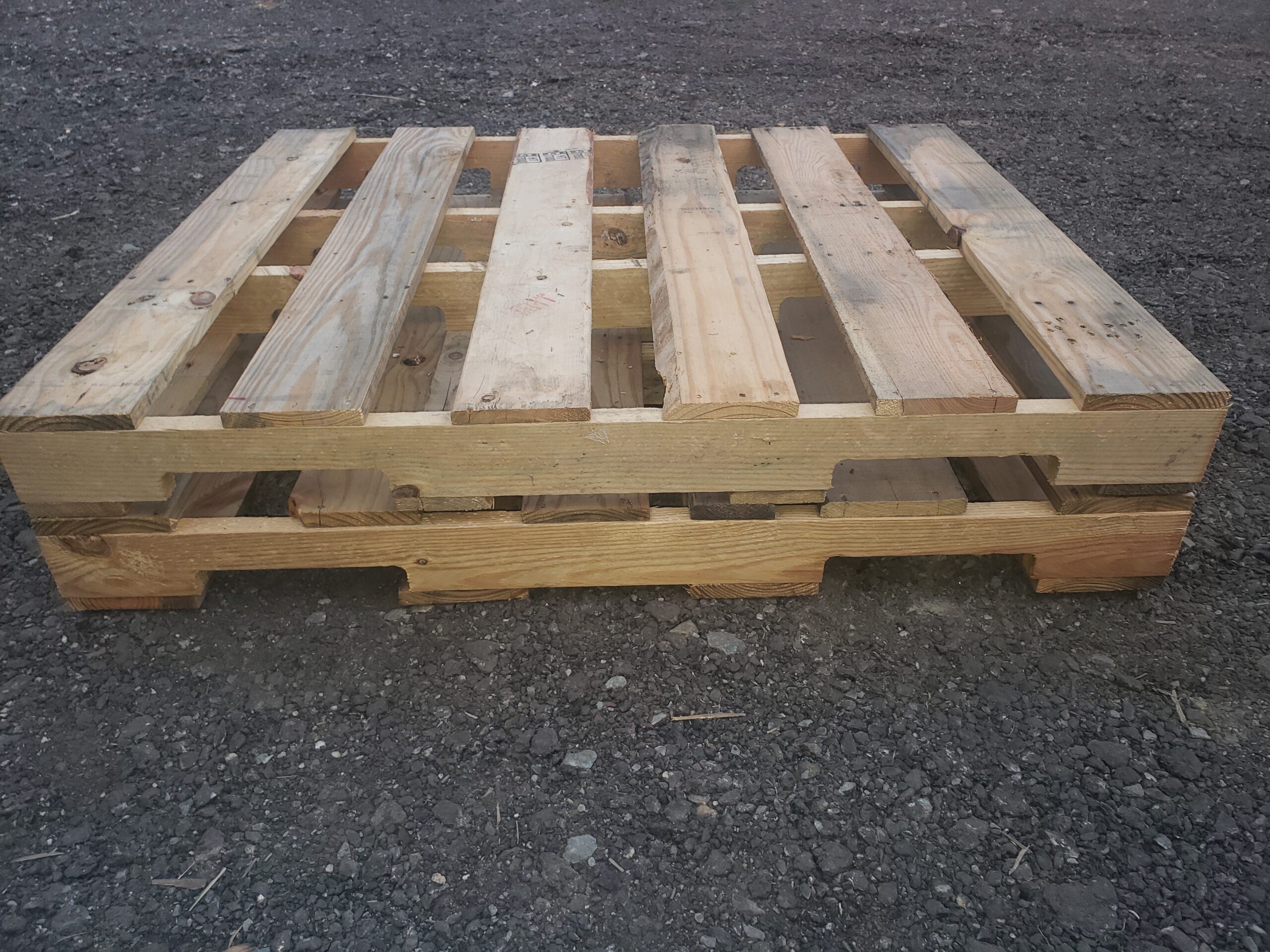 Pallets need to be haul off at office building